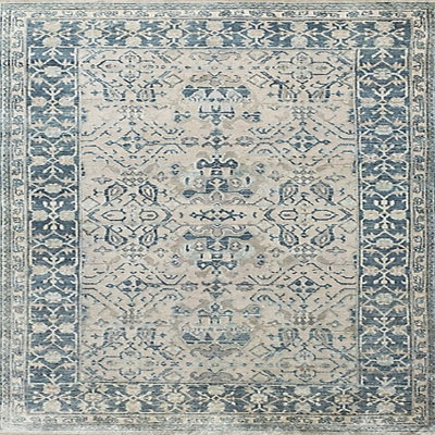 Tapis oriental bleu / beige Flatley