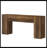 Rustic Coffee Table,Sturdy Console Table,Wooden Hallway Table