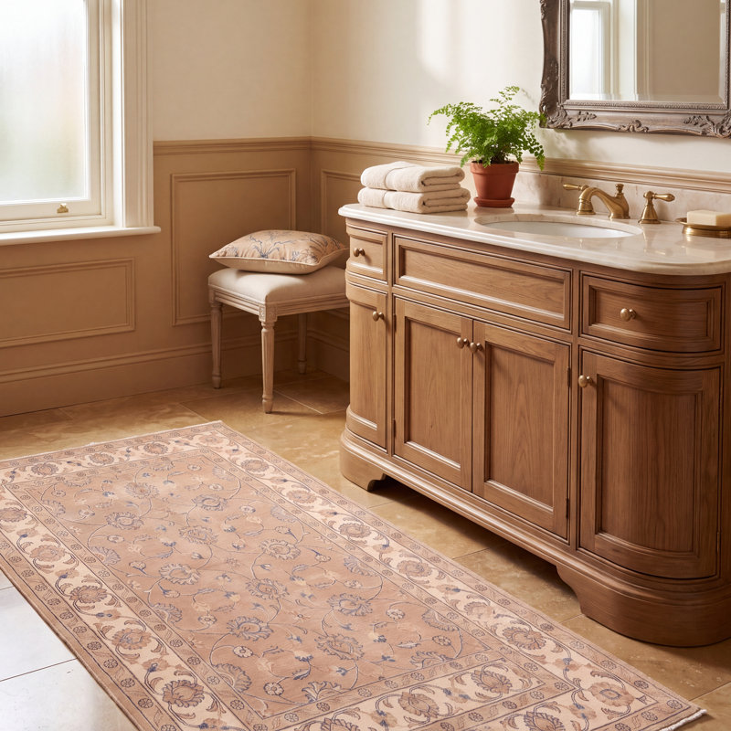 Tapis Linen2 traditionnel surteint uni orange crème doré antidérapant à poils courts, lavable, pour l'intérieur et l'extérieur, adapté aux animaux de compagnie, salon, chambre, salle à manger, entrée, couloir, bureau
