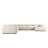 Sloan 6PC Sectional W/ RAFC-Fayette Cloud-122005694-122005695