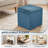 Corduroy Cube Ottoman Foot Rest With Hidden Storage – Small Square Storage Ottoman Bench For Bedroom Or Living Room-1391924887