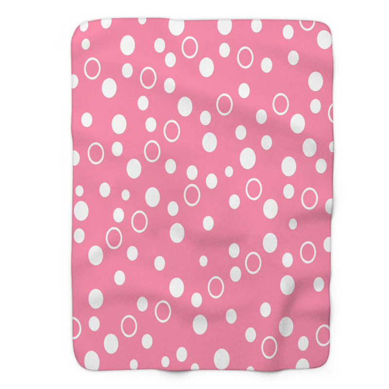 Couverture de sherpa de qualité pastel pastel - 1 pièce, Grand lit