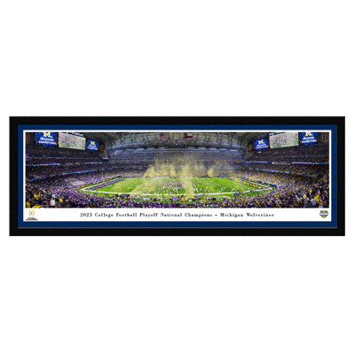 " 2023 College Football Playoff National Champions - Michigan Wolverines " by James Blakeway