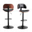 Tabouret de bar pivotant et réglable en hauteur avec repose-pieds-341806896-340149718