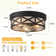 Motion Sensor Flush Mount Ceiling Light