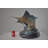 Sailfish Catching A Small Fish In Action Bronze Statue - Size: 26" X 16" X 25"H.