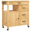 Solid Wood Bar Cart-110280327