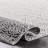 Zayan Moroccan Power Loom Performance Light Gray Rug-1478566661