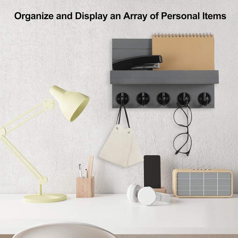 Rettstatt Wall Organiser, Grey