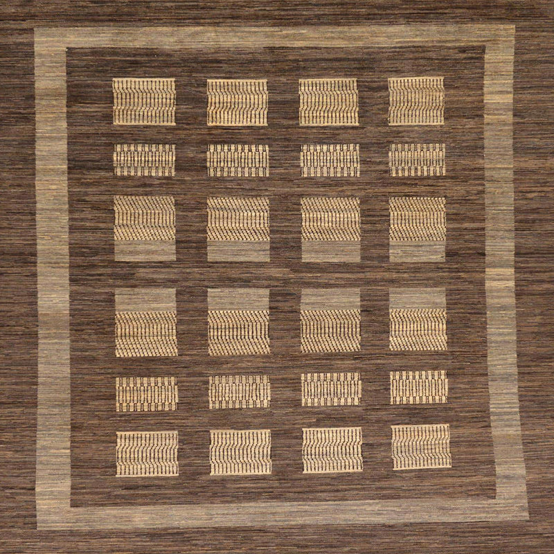 Abstract Indoor Rug, Square 4'