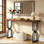 82cm Solid Wood Top Console Table