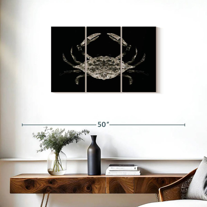 Crabe côtier Brampt I, H 20 po x l 33 po