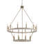 Lustre en roue de chariot 20 lumières Daromir-702525709