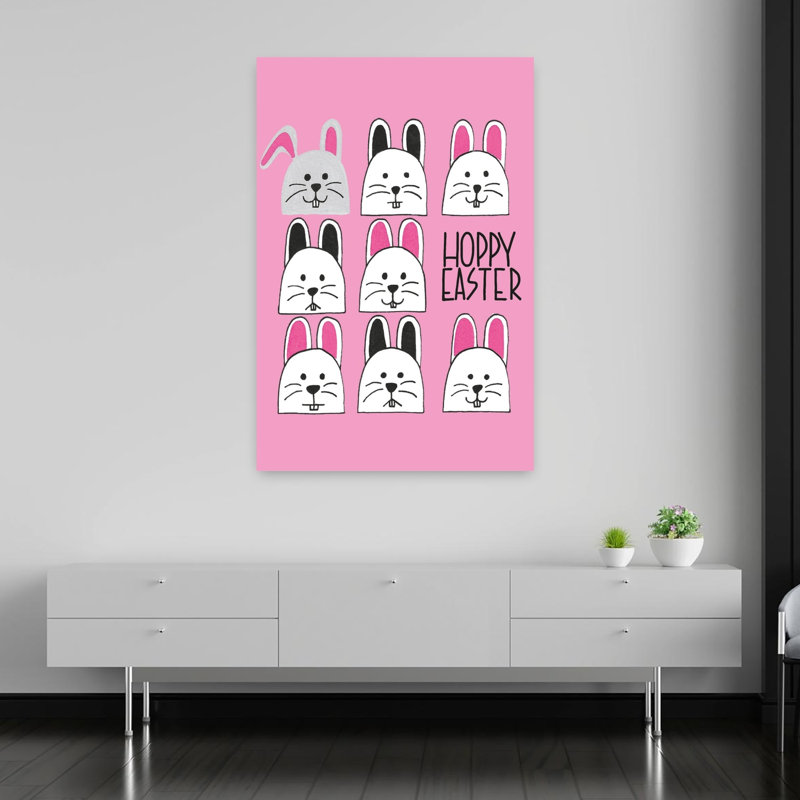 Reproduction d'art mural Hoppy, H 60 po x l 40 po