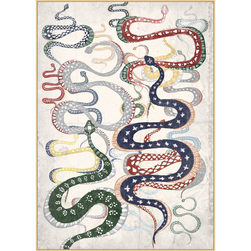 Serpents colorés