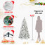 Arbre de Noël enneigé 7,5 pi-1095535241-1095535245-1095535247
