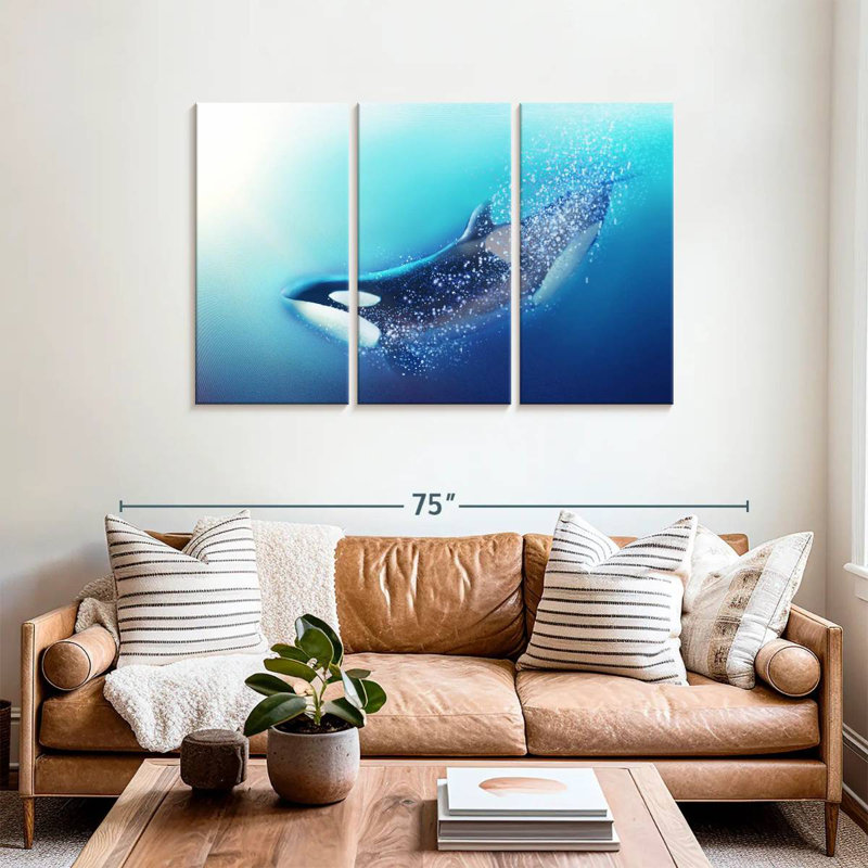 Brampt Underwater Orca, 36" H x 57" W