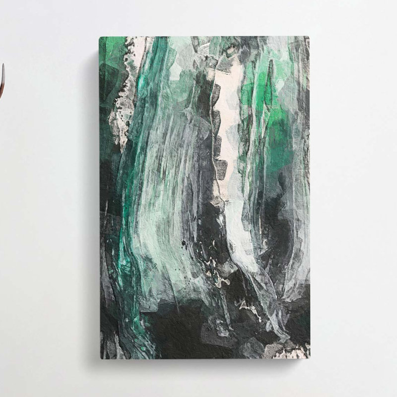 Abstract Art Painting Vol.1 - Wrapped Canvas, 50cm H x 35cm W x 3cm D