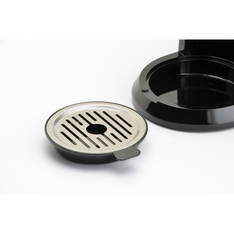 Black Single Serve Coffee Maker with Permanent Filter