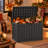 50 Gallon Outdoor Plastic Deck Box with Lid, Weather-Resistant Storage for Patio Furniture, Pool Toys & Garden Tools-111941485