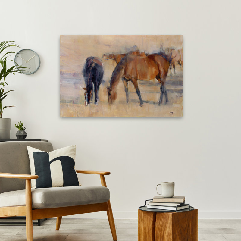 Kentucky Morning 1 - animaux, chevaux, H 24 po x l 36 po