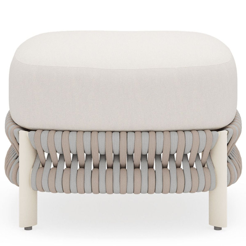 Repose-pieds, Spectre denim, Blanc mat