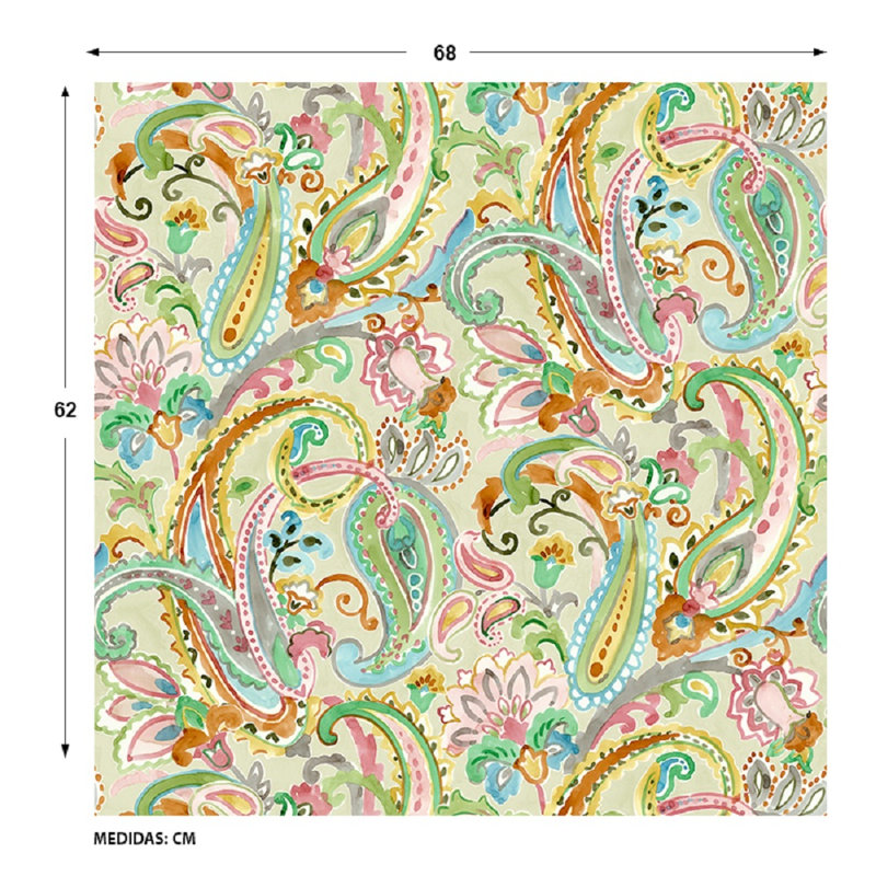 Gwenifer 10m x 68cm Matte Wallpaper Roll, Green