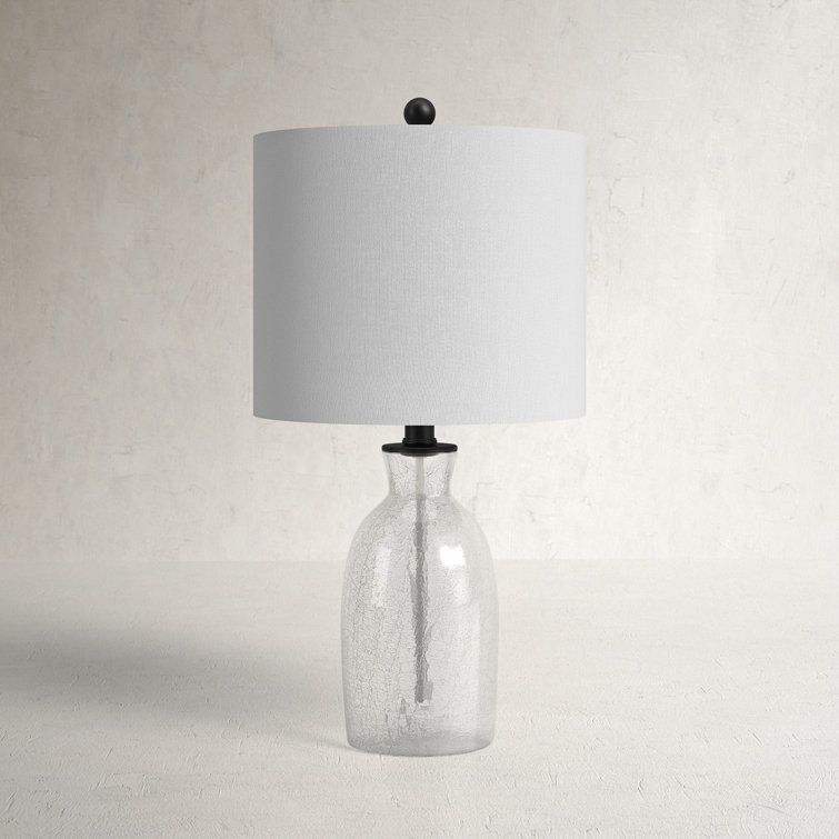 Odette 23" Clear Table Lamp