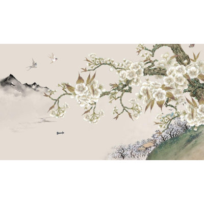Yarelys Floral Wall Mural