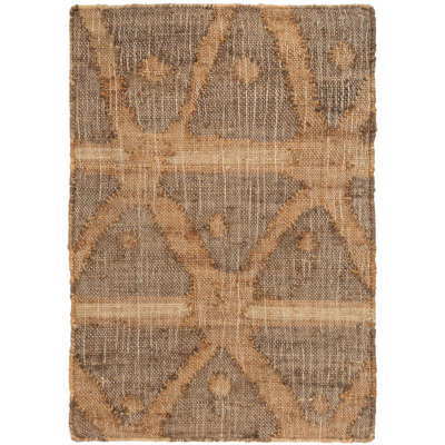 Tapis en jute tissé à la main Rumi