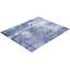 Tapis moderne noué à la main de conception unique - bleu clair, 8 pi 2 po x 9 pi 10 po Modern