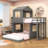  Cybil Kids Wood Twin Over Full Bunk Bed-1265848704