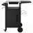 Outdoor Kitchen Island with Drop Leaf, Stainless Steel Top and Storage Cabinet