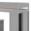 Lit mezzanine simple avec placards et bureau