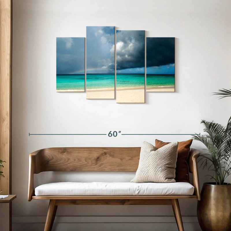 Ocean Cloudscape Rainbow, 27" H x 43" W