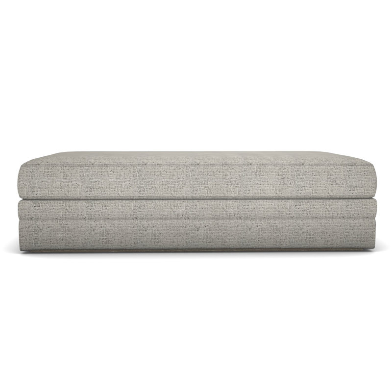 Boyden By Thom Ficilia Ottoman, Tuck Graphite, Hampton