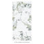 Bouton plissé déco 23-1 / 2 po Touche X 47 1/8 po Carreau de porcelaine pour plancher et mur