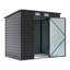 Diogenes 6 ft. W x 4 ft. D Metal Tongue & Groove Pent Garden Shed-98755266