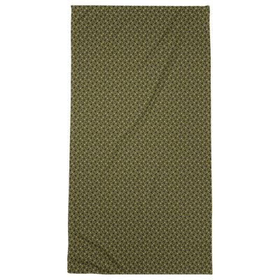 Serviette de bain hexagonale classique en treillis