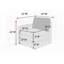 Canapé modulaire 1 pièce LAF / RAF-1769507282
