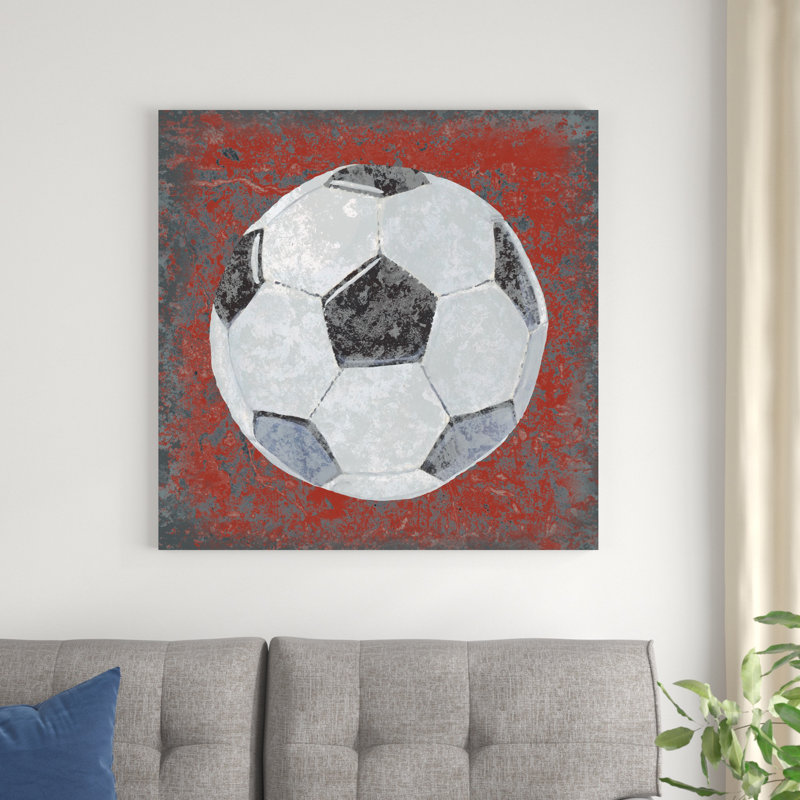 Sportif grunge IV, H 36 po x l 36 po x P 1,25 po