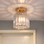 Blandinsville Glass Flush Mount-1721388538