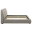 Grand lit plateforme tapissier Taupe-1354884679