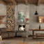 Art mural luxueux en métal «Riviera Palms 1 C» par Wild Apple, 24 po x 36 po-1716963177