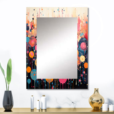 Lolotoe vinyle disque Rhapsody III - grand disque mural vinyle, miroir décoratif moderne, impression d'art en métal