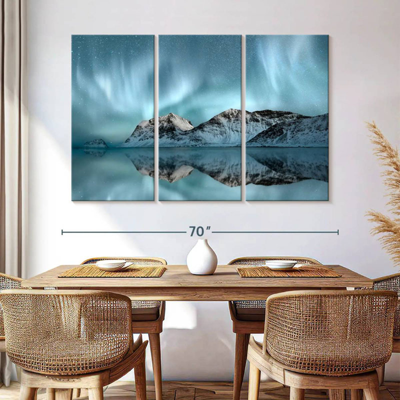 Alvord Nordland Northern Lights, H 42 po x l 65 po