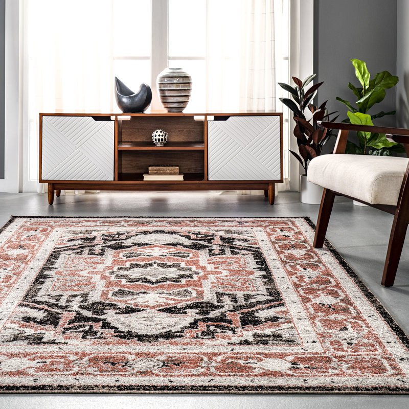 Oriental Indoor Rug, Rectangle 7'10" x 10'