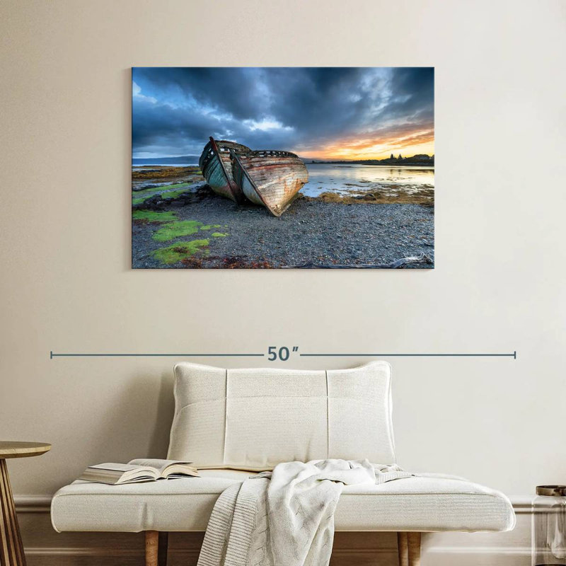 Mehar Isle Of Mull Shipwreck, 26" H x 39" W