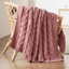 Jeté de lit en chenille tricoté par câble pour canapé GentleSoft ™ ️-105626916-105626909