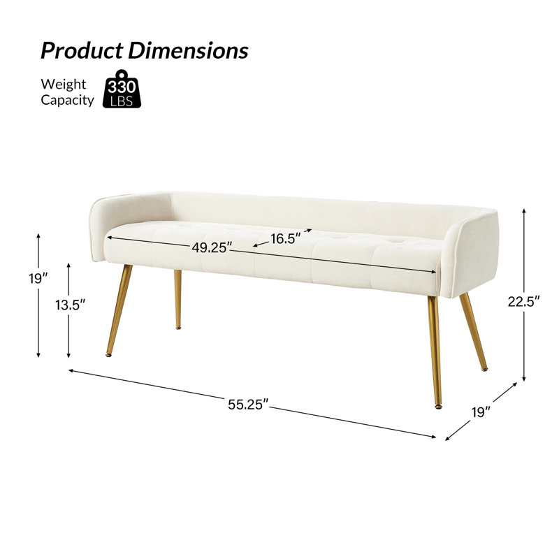 Banc Millbury, Beige